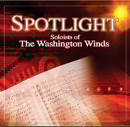 cover SPOTLIGHT SOLOISTS OF THE WASHINGTON WINDS CD